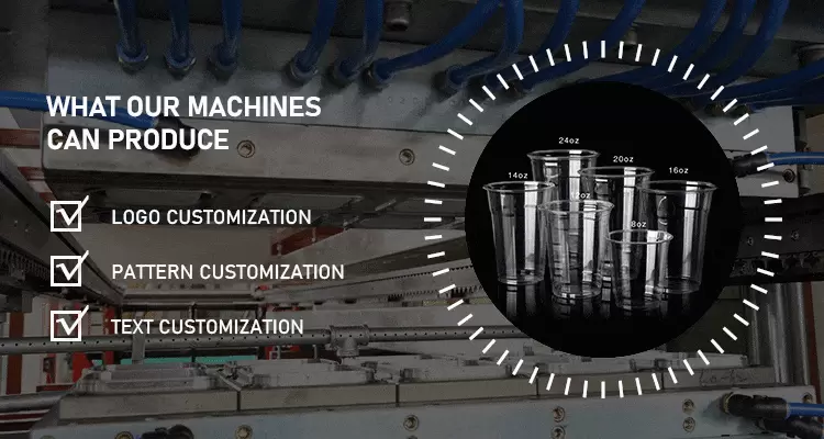 Muestra de máquina termoformadora de plástico TQC Muestra de máquina termoformadora de plástico TQC