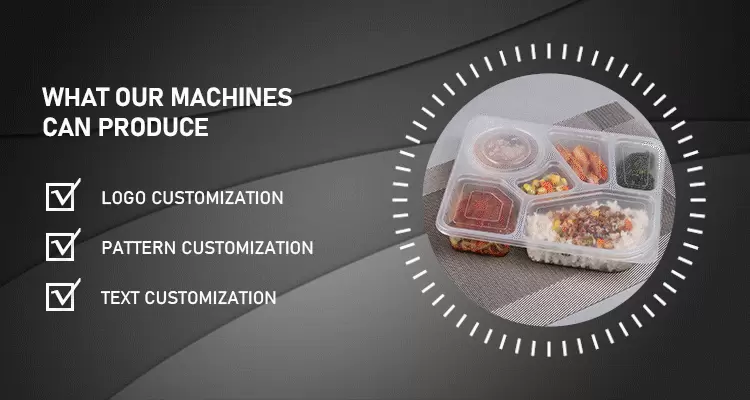 Máquina termoformadora de productos de plástico PP Máquina termoformadora de productos de plástico PP